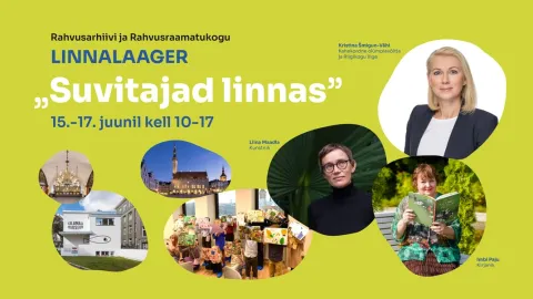 Laste linnalaager: suvitajad linnas