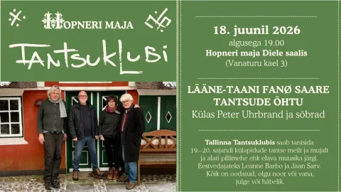 Jaanieelne Taani- Eesti Tantsuklubi Hopneri Majas