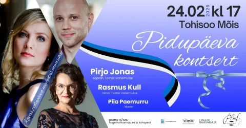 PIDUPÄEVA KONTSERT Tohisoo Mõisas: Jonas, Kull, Peamurru