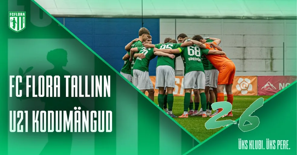 FC Flora Tallinn vs FC Tallinn / FC Flora Tallinn U21 kodumängud 2026