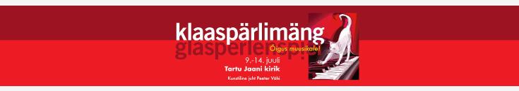 Festival Klaaspärlimäng 2026