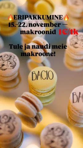 🔥 Eripakkumine Bacio & Viardo! 🔥