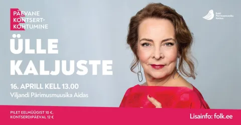 Päevane kontsertkohtumine: Ülle Kaljuste
