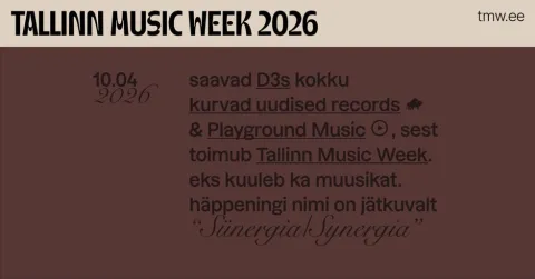 TMW 2026 | kurvad uudised records x Playground Music