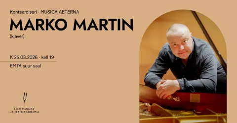 Musica Aeterna. Marko Martin (klaver)