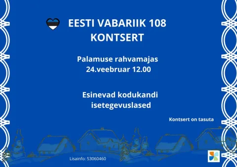 Eesti Vabariigi 108. aastapäeva kontsert