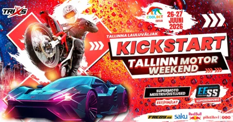 Tallinn Motor Weekend. Kickstart 2026 / 2-päeva pass