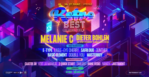 Retrobest Festival 2026 / Päevapilet 27.06