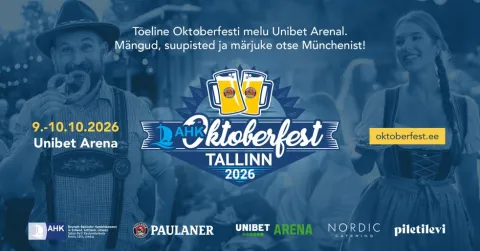 Oktoberfest Tallinn 2026 / 9.10.26 päevapilet