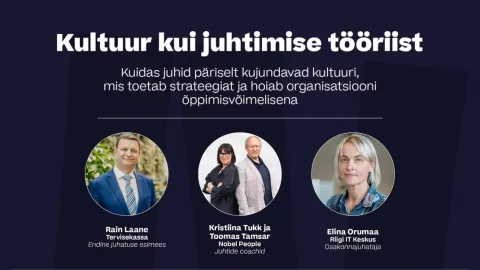Nobel Digitali kliendiüritus ja paneeldiskussioon: Kultuur kui juhtimise tööriist