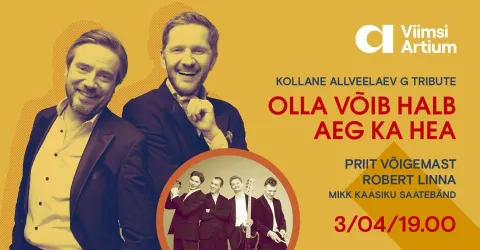 Kollane Allveelaev G Tribute "OLLA VÕIB HALB AEG KA HEA"