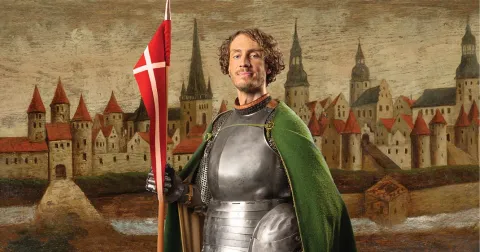 Giidituur näitusel „Lyndanise. Reval. Tallinn. Linnaelu läbi sajandite“