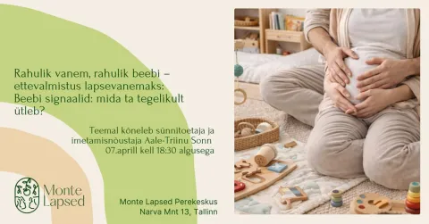 Rahulik vanem, rahulik beebi: Beebi signaalid - mida ta tegelikult ütleb?