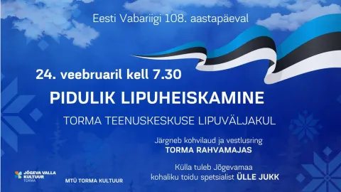 EV 108 lipuheiskamine Tormas