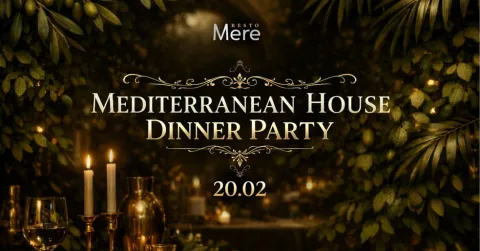 Mediterranean House Dinner Party