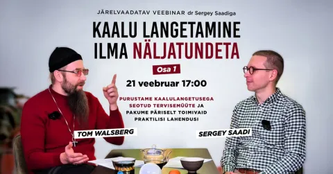 veebinar “Kaalulangetamine ilma näljatundeta”  Osa 1