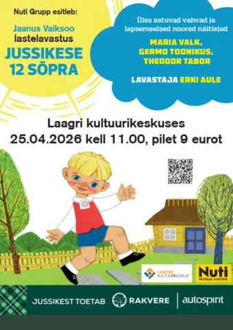 Lastehommik: etendus "Jussikese 12 sõpra”