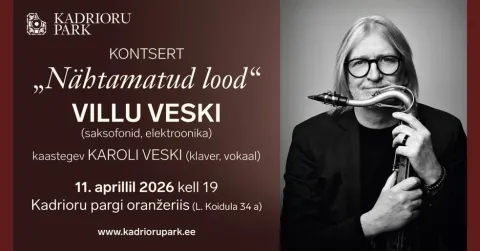 Villu Veski - ''Nähtamatud lood'', kaastegev Karoli Veski (klaver, vokaal)