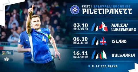 EESTI - BULGAARIA | UEFA Rahvuste liiga 2026
