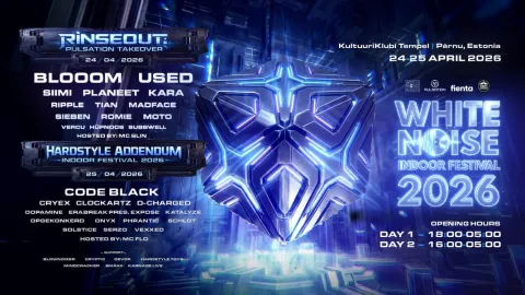 White Noise Indoor Festival 2026 / 24-25 April 2026 @KultuuriKlubi Tempel