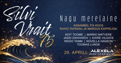 Silvi Vrait 75 ''Nagu merelaine''