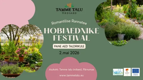 Romantilise rannatee hobiaednike festival