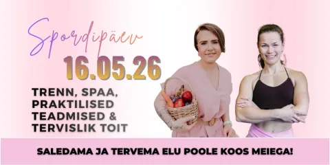 Spordipäev: trenn, spaa, praktilised teadmised & tervislik toit