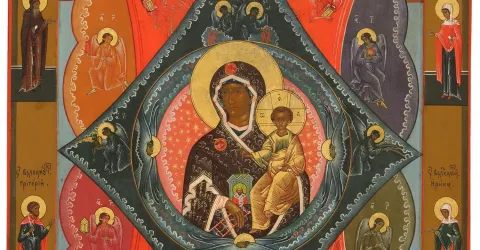 Jumalaema ikoon „Põlev põõsas“