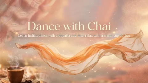 Bollywood Dance + Chai Experience  | Dance with Dupatta 💃