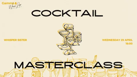 🍹 Cocktail Masterclass - Gamma x Whisper Sister