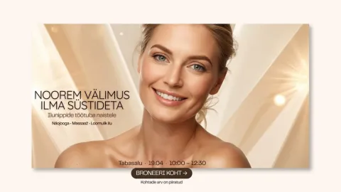 Ilunippide töötuba - Näojooga • Näo- ja kaelamassaaž • Ilunipid • Vitaalsuse suurendamine