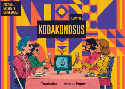 ERISUSTE ERINEVUSED FESTIVAL: Pimedate ja vaegnägijate Terateatri etendus "Kodakondsus"
