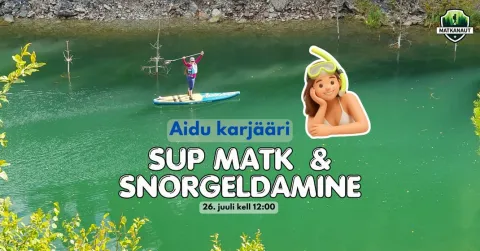 SUP matk 🏄‍♀️ & snorgeldamine 🤿 Aidu karjääris