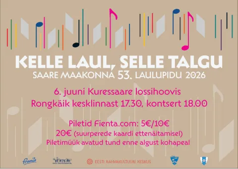 Saare maakonna 53. laulupidu "Kelle laul, selle talgu"