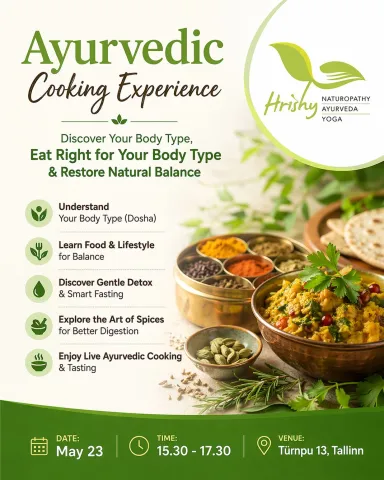 Balance Your Body Through Food – Ayurvedic Cooking Experience