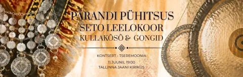 Kontsert- tseremoonia “Pärandi pühitsus”