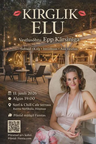 Vestlusõhtu Epp Kärsiniga + Dj Melissa