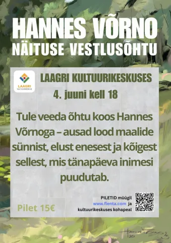 Hannes Võrno näituse vestlusõhtu