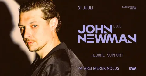 JOHN NEWMAN LIVE @ PATAREI MEREKINDLUS