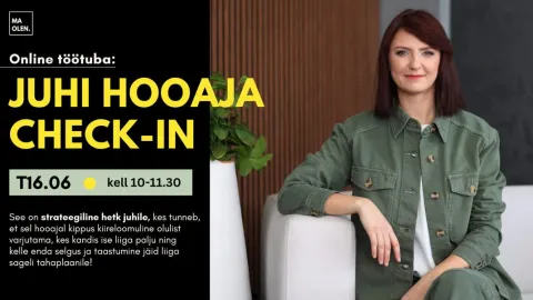 JUHI HOOAJA CHECK-IN