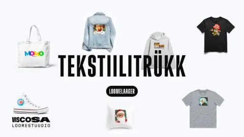 Loomelaager: TEKSTIILITRÜKK