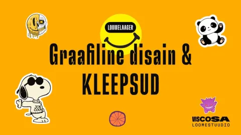 Loomelaager: Graafiline disain & KLEEPSUD