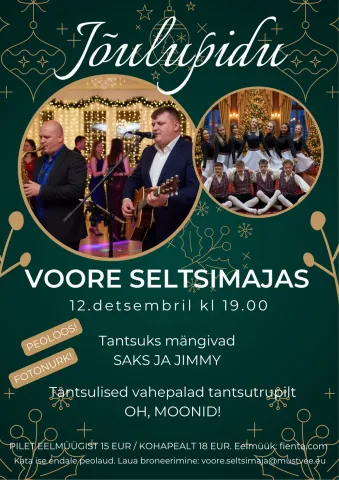 Jõulupidu Voore Seltsimajas
