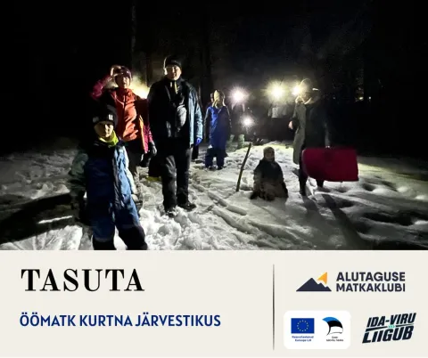 Öömatk Kurtna järvestikus