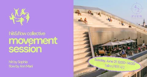 HIIT & Flow Collective: movement session | Pier 4/2, June 21
