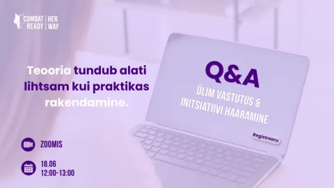 Her Way Q&A - Ülim vastutus & initsiatiivi haaramine