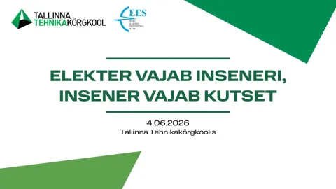 Elekter vajab inseneri – insener vajab kutset!