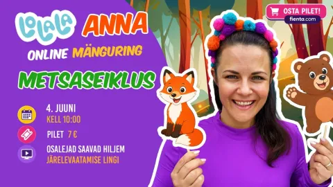 Lolala Anna online mänguring: metsaseiklus🦊