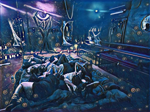 Cuddle party by Thalia Hel