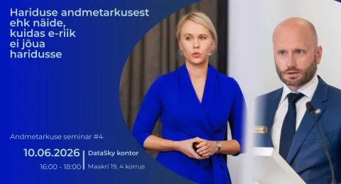 Hariduse andmetarkusest ehk näide, kuidas e-riik ei jõua haridusse